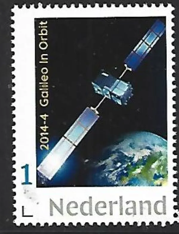 Niederlande 2014-4 Raumfahrt Galileo im Orbit postfrisch/mnh