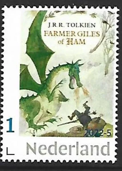 Netherlands 2022-5 JRR Tolkien: Farmer Giles of Ham MNH