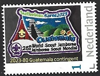 Pays-Bas 2023-80 Jamboree Scouting SeaManGeum Guatemala contingent neuf/NSC