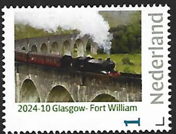 Netherlands 2024-10 Train: Glasgow - Fort William MNH