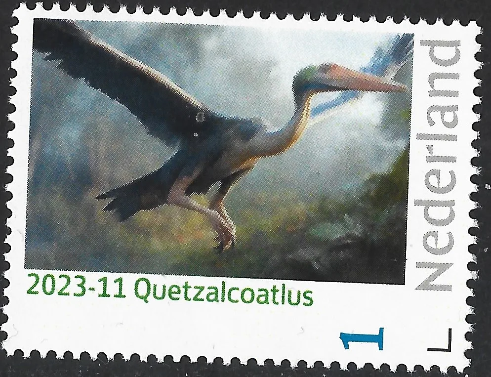 Pays-Bas 2023-11 Préhistoire prehistoric: Quatzalcoatlus neuf/mnh