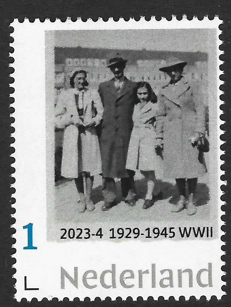 Niederlande 2023-4 Anne Frank Familienfoto 1929-1945 WWII postfrisch/mnh