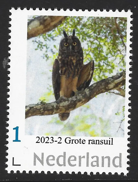 Nederland 2023-2 Ulen owls: Grote ransuil - Stygian owl postfris/mnh