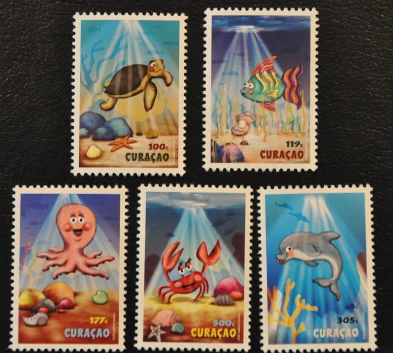 Curacao 247-251 Kinderzegels 2014 postfris/mnh