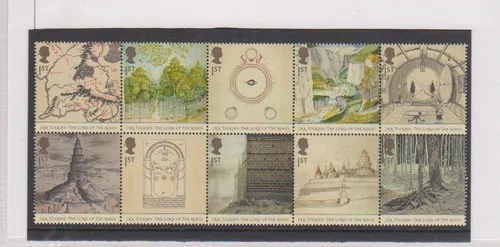 Great Britain 2004 Tolkien Under the Spell of the Ring unmounted MNH