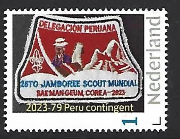 Nederland 2023-79 Scouting Jamboree SeaManGeum Peru postfris/mnhent