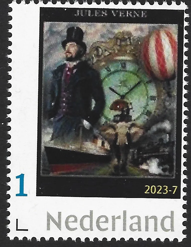 Niederlande 2023-7 Jules Verne 80 Tage um die Welt postfrisch/tadellos
