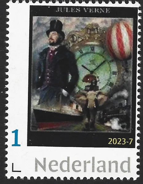 Nederland 2023-7 Jules Verne 80 days around the world postfris/mnh
