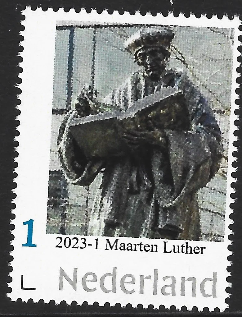 2023-1 Reformation Martin Luther Monument in Eisleben MNH