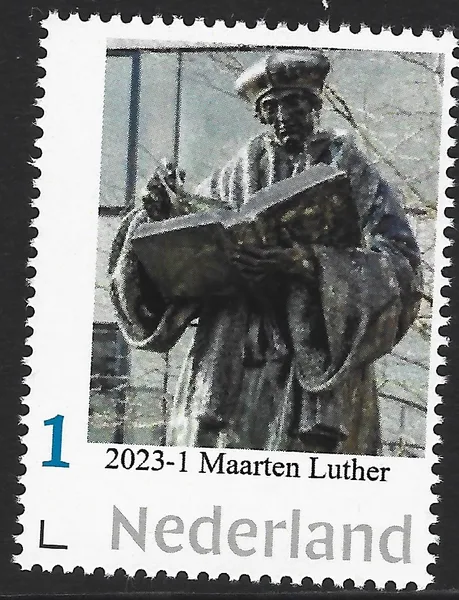 2023-1 Reformatie Maarten Luther monument in Eisleben postfris/mnh