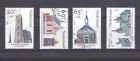 1324-1327 Summer Stamps, Churches 1985 used