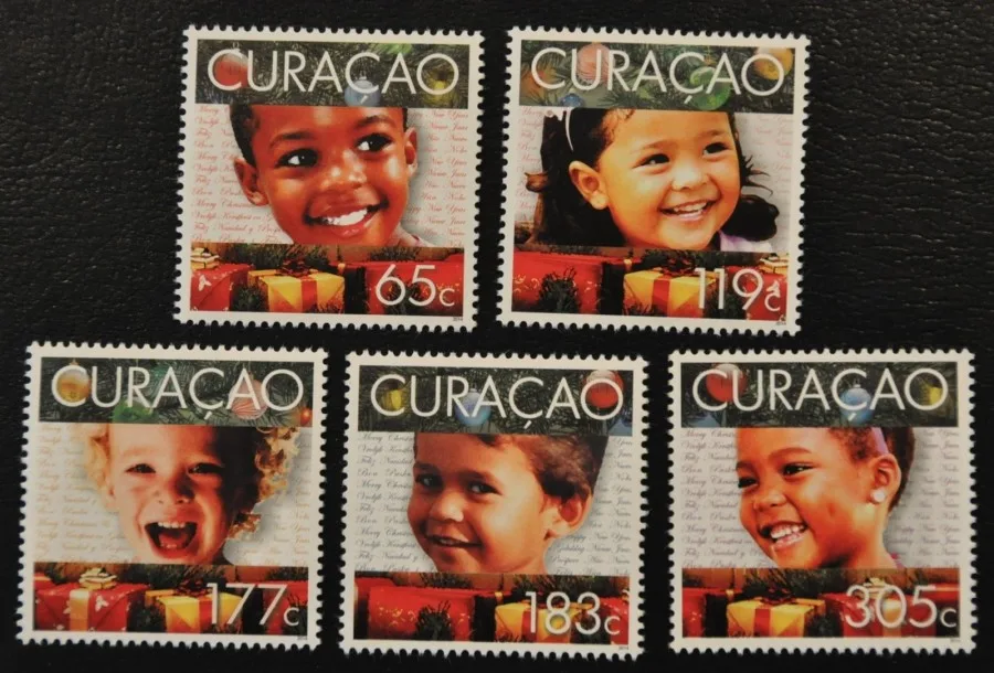 Curacao 262-266 children's stamps 2014 MNH