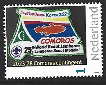 Pays-Bas 2023-78 Jamboree du Scoutisme SeaManGeum Comores Qatar neuf/mnh