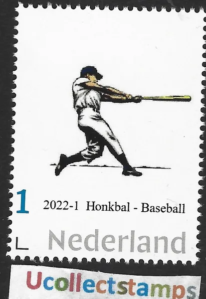 Nederland 2022-1 Honkbal - Baseball postfris/mnh