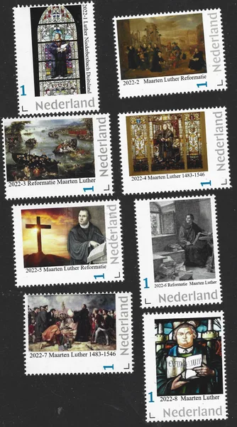 Nederland 2022 Luther Reformatie Jaarset - yearset complete postfris/mnh