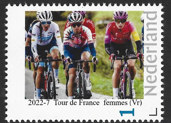 Nederland 2022-7 Wielrennen cycling Tour de France Femmes postfris/mnh
