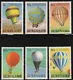 368-373 200jr bemande ballonvaart 1983 postfris