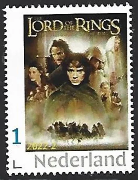 Netherlands 2022-2 JRR Tolkien 1892-1973 Lord of the Rings unmounted MNH