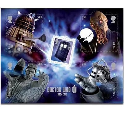 Great Britain 2013 Dr Who blok - m/s postfris/mnh