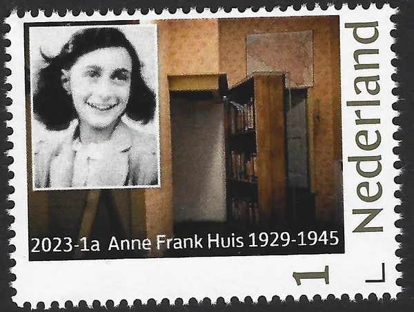 2023-a1 Anne Frank House 1929-1945 WWII MNH