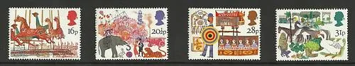 Großbritannien 1983 Kermessen/Jahrmärkte postfrisch/mnh