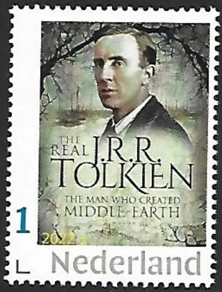 Netherlands 2022-1 JRR Tolkien 1892-1973 Middle Earth MNH