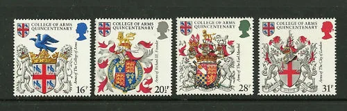 Großbritannien 1984 Heraldik postfrisch/mnh