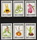 382-387 Surinamese Orchids 1984 MNH