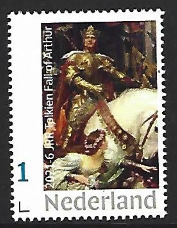 Niederlande 2021-6 JRR Tolkien: Fall of Arthur postfrisch/mnh