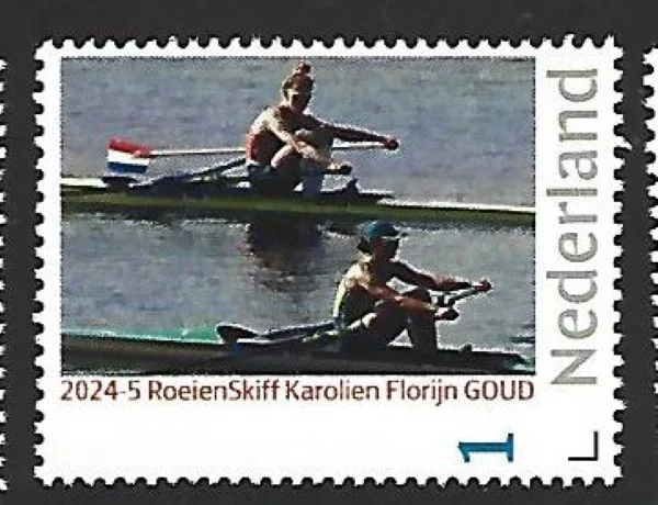 Netherlands 2024-5 Paris Rowing K Florijn skiff MNH
