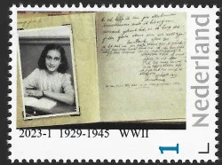 Pays-Bas 2023- 1 Anne Frank neuf/nnh