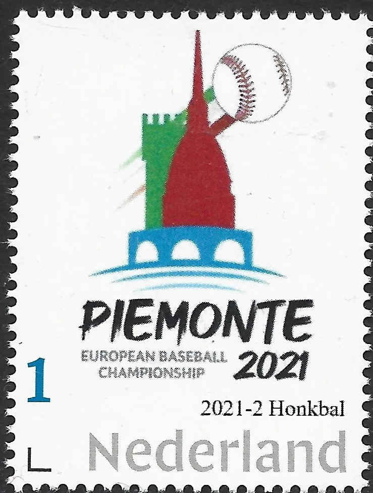 Pays-Bas 2021-2 Baseball - sport Championnats d'Europe Piémont neuf