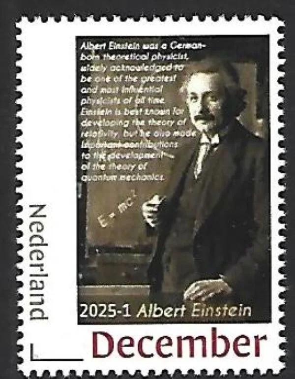 Nederland 2025-1 Albert Einstein postfris/mnh