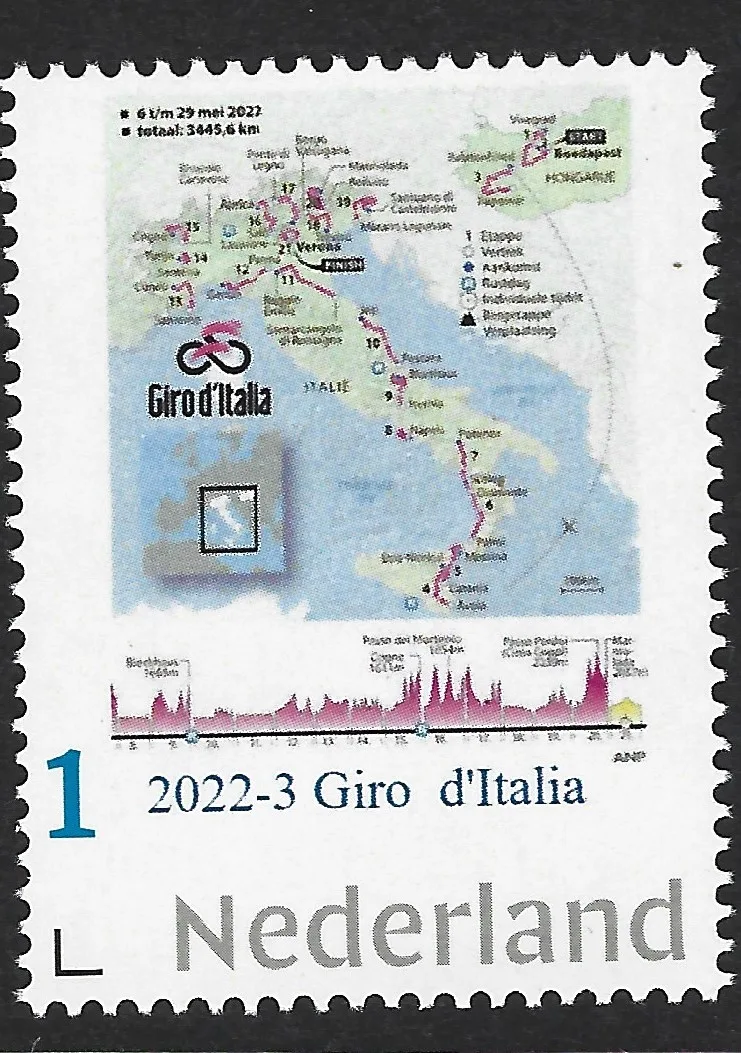 Niederlande 2022-3 Radsport Giro d'Italia postfrisch/mnh