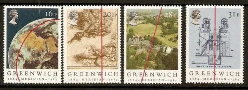Gr.Britain 1984 Greenwich-Meridian postfrisch/mnh
