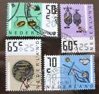 1348-1351 Zomerzegels, meetintrumenten 1986 gestempeld