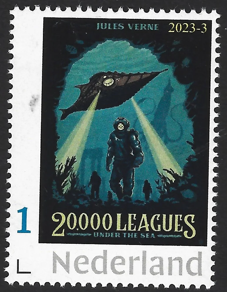 Niederlande 2023-3 Jules Verne 20.000 Meilen postfrisch/mnh