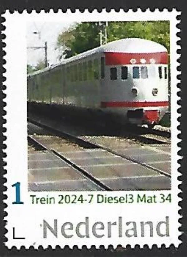 Nederland 2024-7 Trein Train; Diesel3 Mat 34 Beijnes1921 postfris/mnh