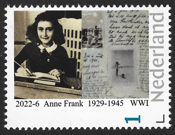 Netherlands 2022-6 Diary of Anne Frank 1929-1945 WWI