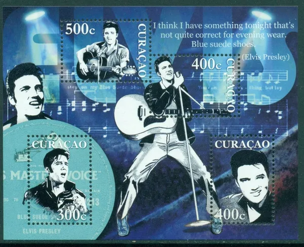 Curacao 2015 Elvis Presley block-m/s 294 MNH