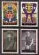 Nederland 1046-1049 Zomerzegels, Kniertje 1974 postfris/mnh