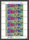 V2194-2195 Land, Air, Water sheet/sheetlet 2003