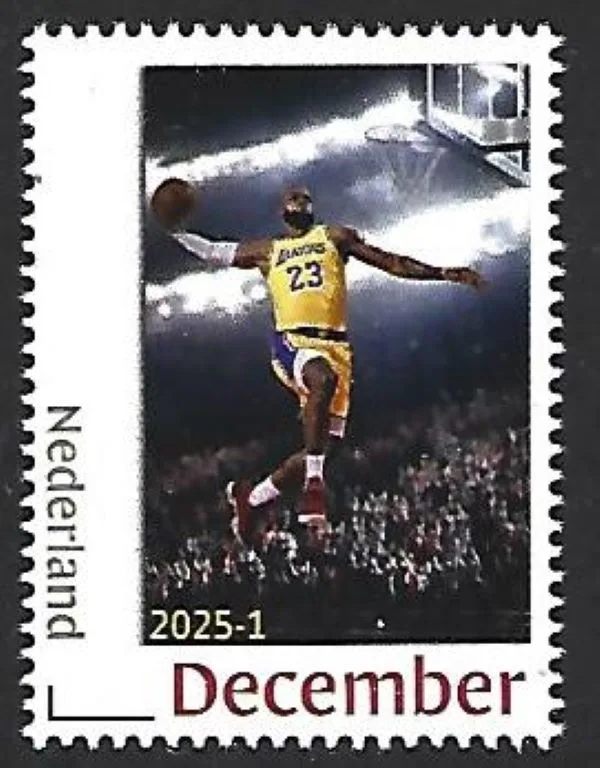 Nederland 2025-1 Basketball LeBron James postfris/mnh