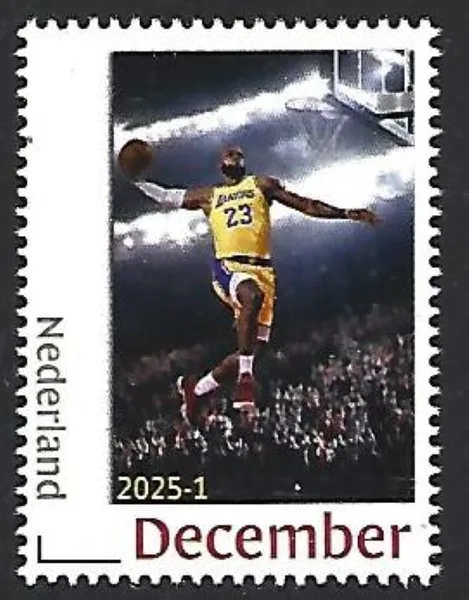 Netherlands 2025-1 Basketball LeBron James MNH