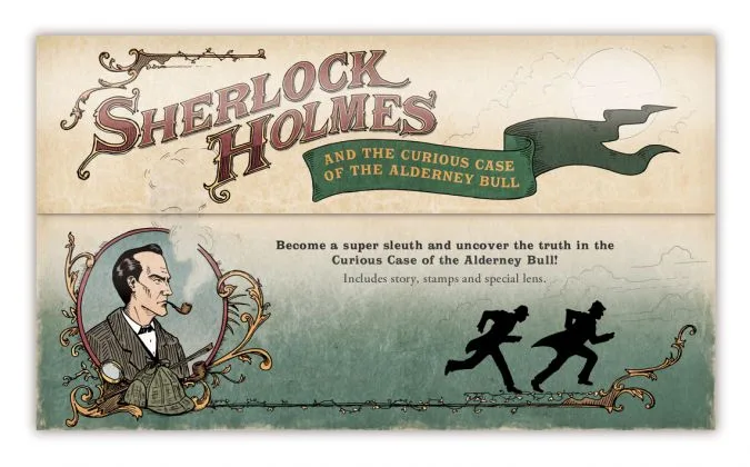 Alderney 2011 Sherlock Holmes blok-MS postfris-mnh