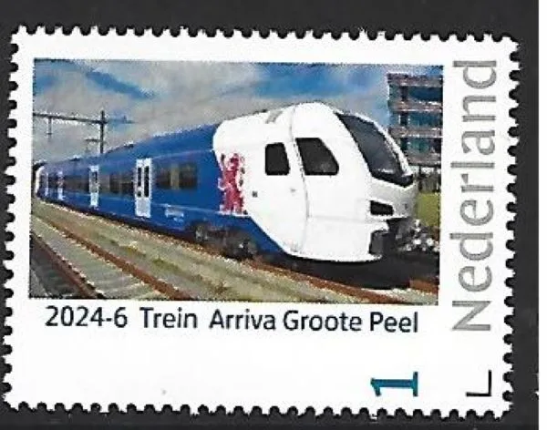 Netherlands 2024-6 Train: Arriva Groote Peel MNH