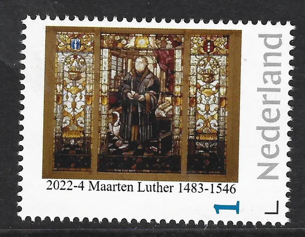 Netherlands 2022-4 Martin Luther Reformation MNH