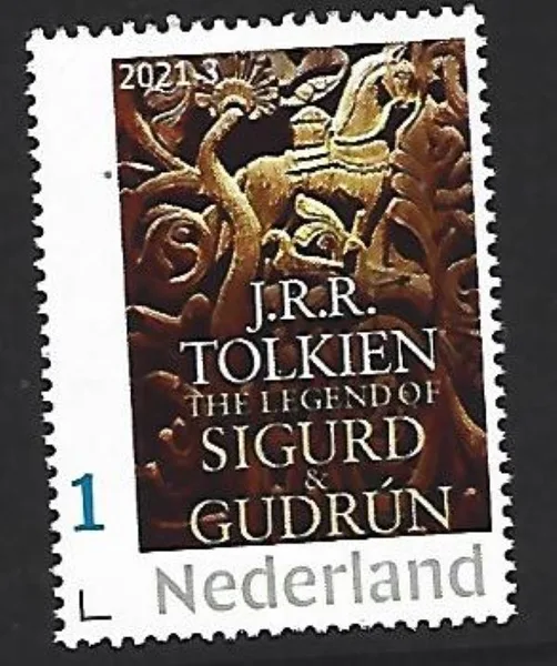 Netherlands 2021-3 JRR Tolkien: Legend of Sigurd MNH