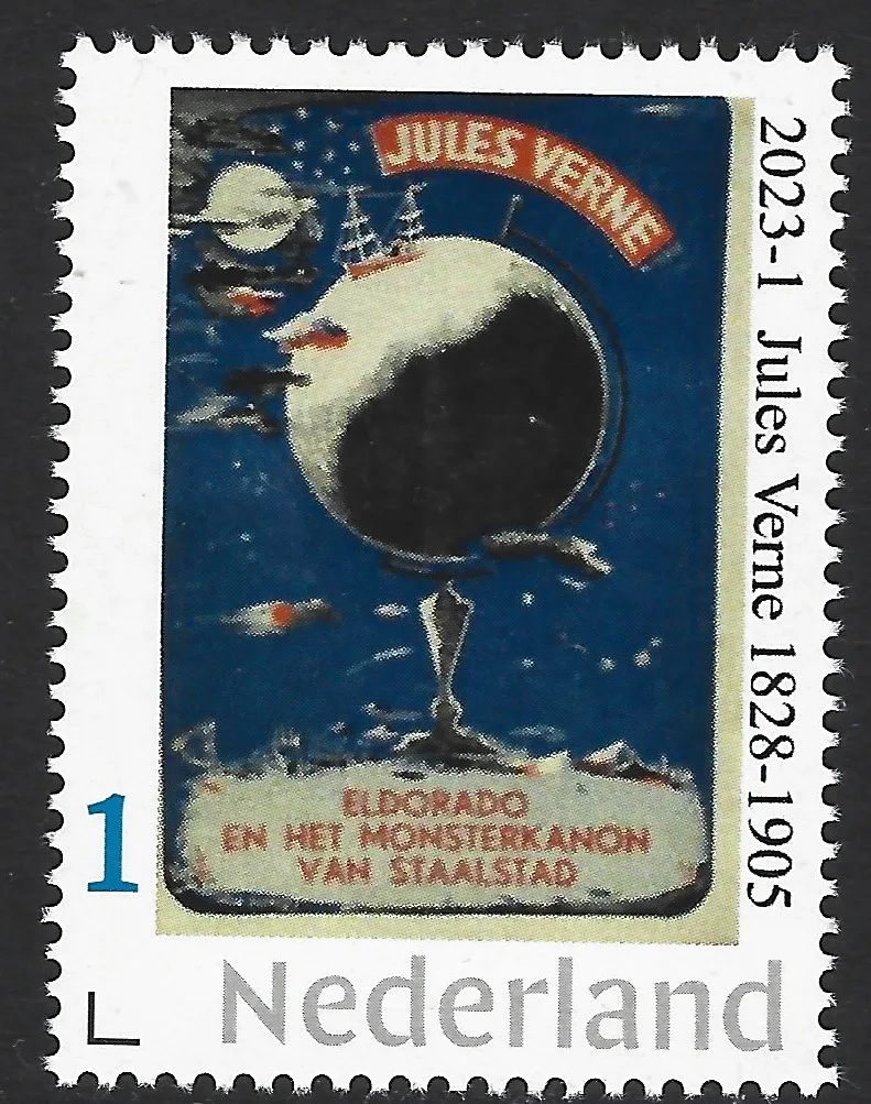 2023-1 Jules Verne: Eldorado and the Monster Cannon of Steel City sheet/sheetlet MNH