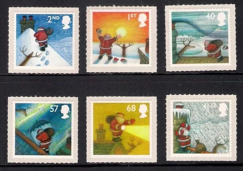 Gr.Britain 2004 Kerstmis - christmas - Weihnachten zelfklevend postfris.mnh